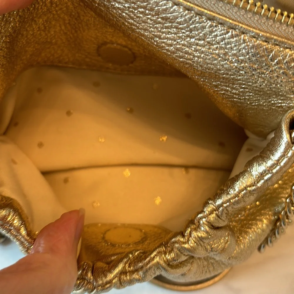 kate spade metallic gold
